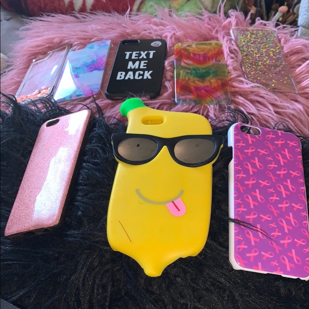IPhone 6s phone cases $7dollars each one